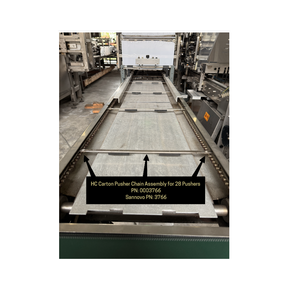 HC Carton Pusher Chain Assembly for 28 Pushers