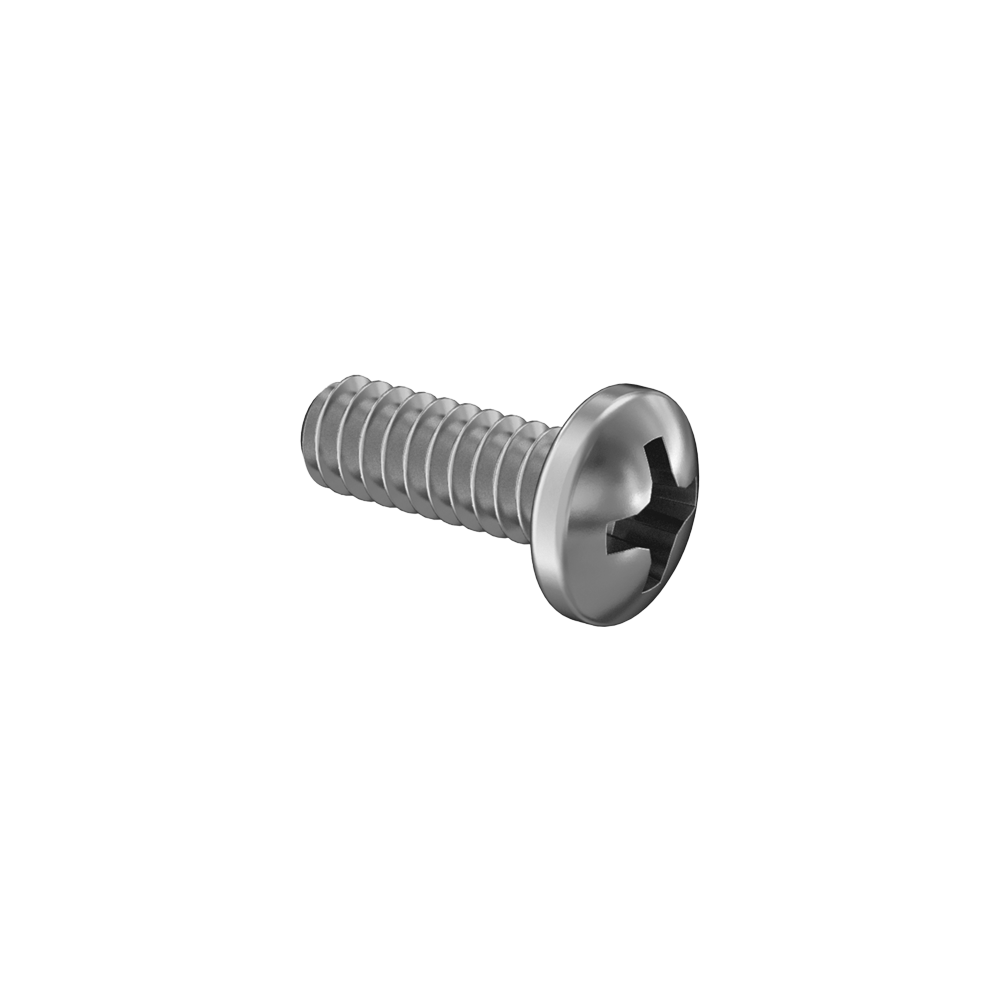 Pan Head Philips Machine Screw No8x3/8 (Zn)