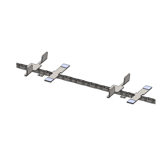 Pusher Chain Sector Gear