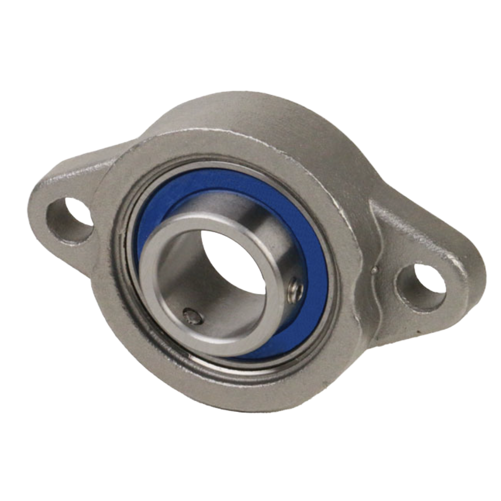 Bearings with Two-Bolt Flange